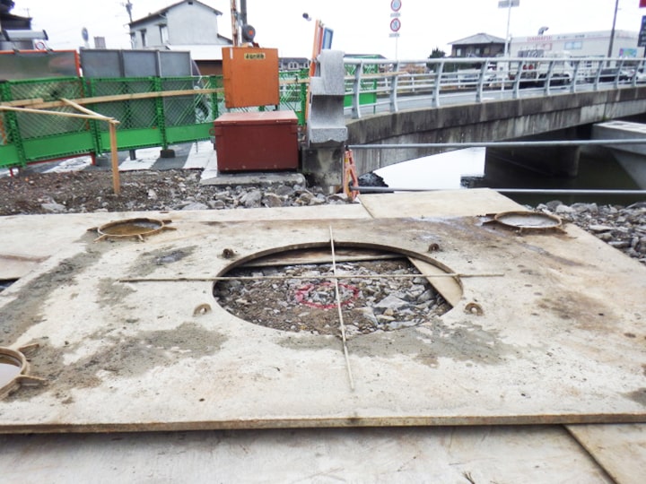 都市計画道路仮家大膳橋線橋梁下部工事大正橋3工区