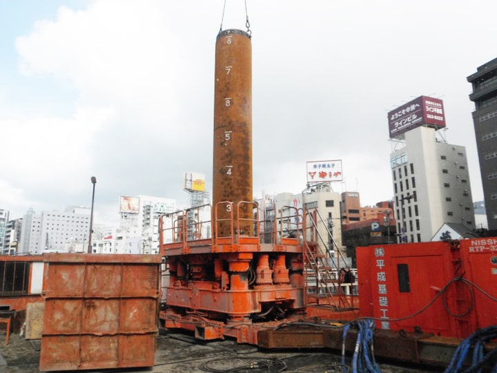 福岡202号春吉橋迂回路橋下部工（Ａ2）工事