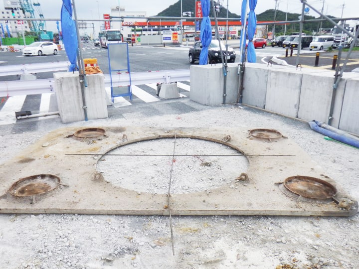 県道新北九州空港線苅田工区橋梁下部工（Ｐ11）工事 