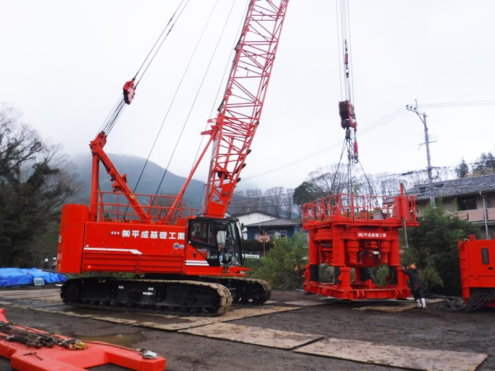 令和2年度小規模住宅地区等改良事業　床瀬橋A1下部工改築工事