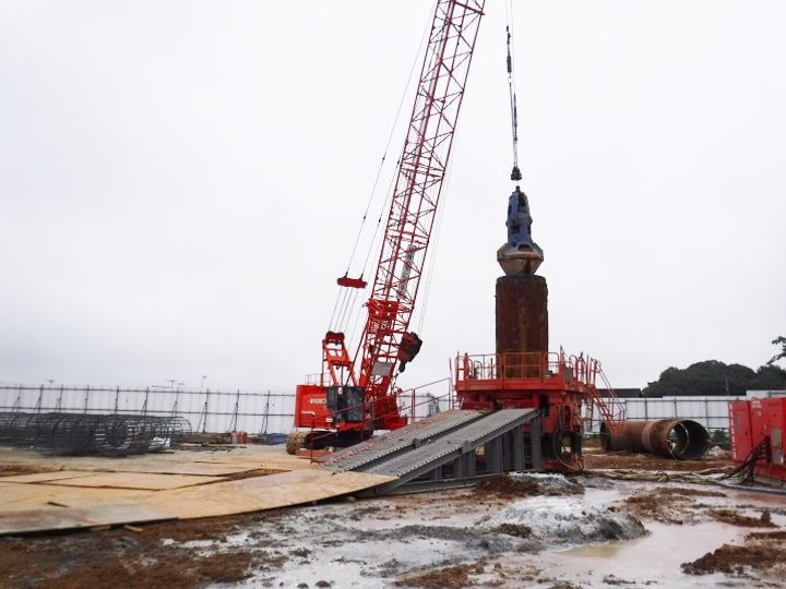 上荒谷団地建築工事