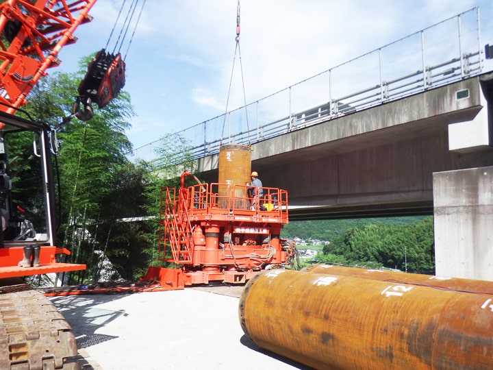 国道322号香春大任バイパス(3号橋橋梁基礎杭工(A１)工事(1工区))